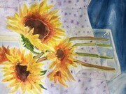 Sunflowers and Stars